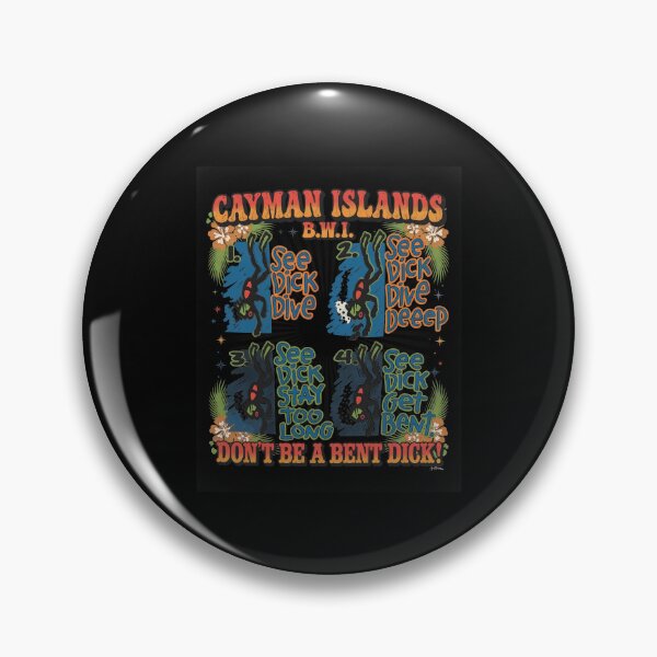 Item preview, Cayman Islands Dive Rules Funny Sarcastic  designed and sold by AnnamarieRath.
