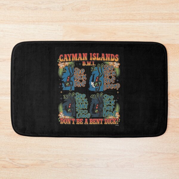 Item preview, Cayman Islands Dive Rules Funny Sarcastic  designed and sold by AnnamarieRath.