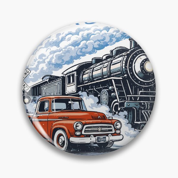 Item preview, Railfest Car Show Galesburg Poster designed and sold by Matinez Pink.