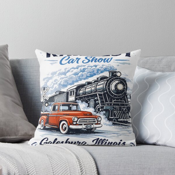 Item preview, Railfest Car Show Galesburg Poster designed and sold by Matinez Pink.