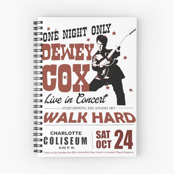 Item preview, Dewey Cox Live Concert Walk Hard Poster Design designed and sold by Annabelummings.