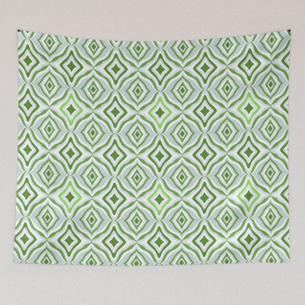 Item preview, Green zebra wave pattern designed and sold by LifeTU.