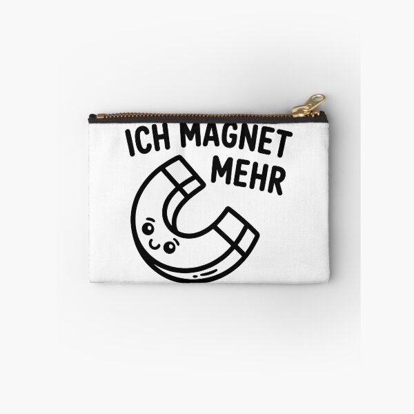 Artikelvorschau, Ich magnet mehr – lustiges Wortspiel Design entworfen und verkauft von LoFizzy.