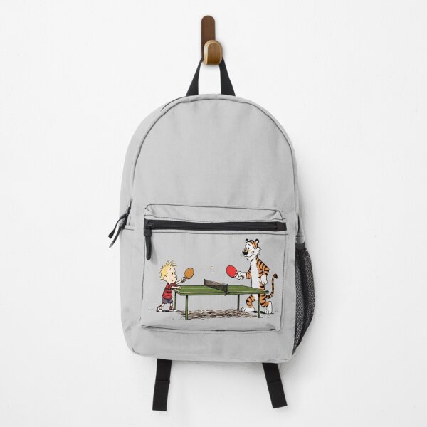 Item preview, Calvin and Hobbes Playing Table Tennis designed and sold by shaohadran.