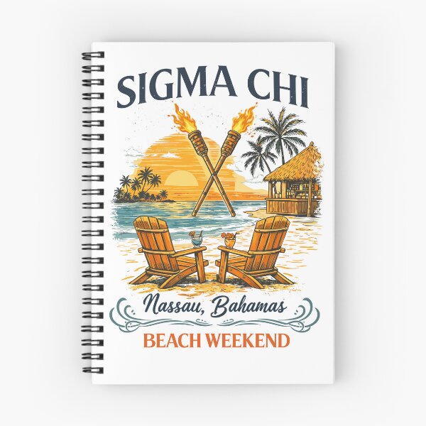 Item preview, Sigma Chi Nassau Beach Weekend Poster designed and sold by Matinez Pink.