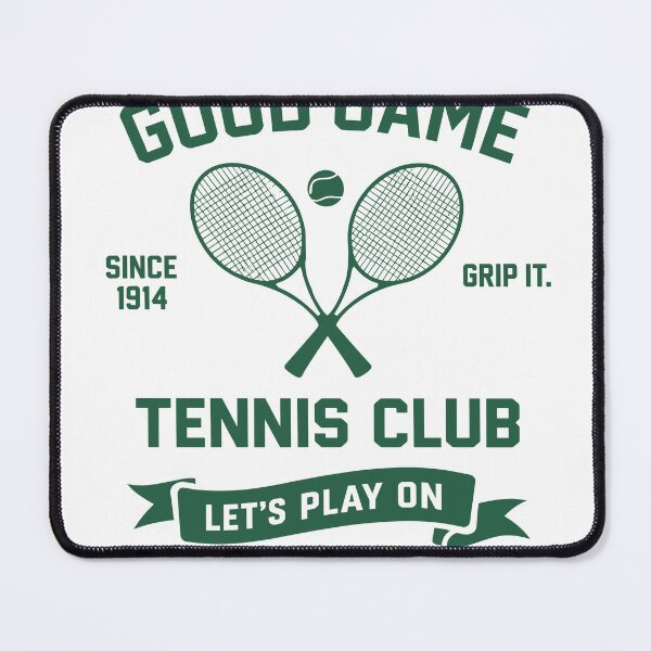 Item preview, Good Game Tennis Club Poster designed and sold by Matinez Pink.
