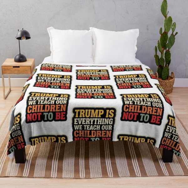 Item preview, Trump Is Everything We Teach Our Children Not To Be Anti Trump Parenting Satire Quote designed and sold by raedattia.