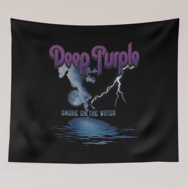 Item preview, Deeps Purples Smokes On The Water designed and sold by BlueSarcasm.