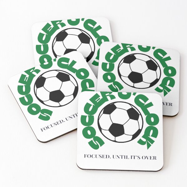 Item preview, Soccer O'Clock – Focused Until It's Over | Soccer Player Motivation design designed and sold by CKADigital.