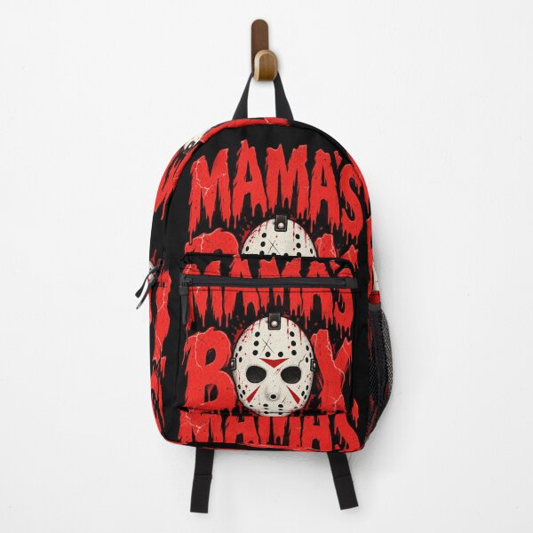 Item preview, Mama's Boy Classic Horror Hockey Mask Slasher Halloween Design designed and sold by SEINENGAPPI23.