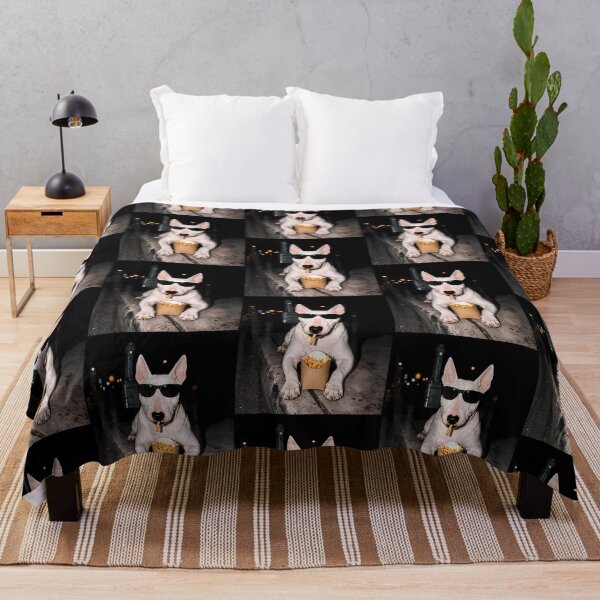 Item preview, Bull Terrier Fries Fast Food Dog Lovers Design designed and sold by uza-nHornber.