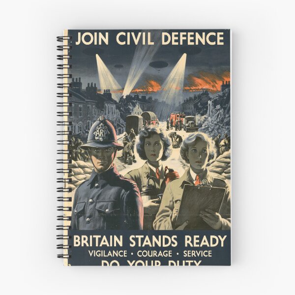 Item preview, British Home Front Courage and Duty designed and sold by Skyframe Aviation.