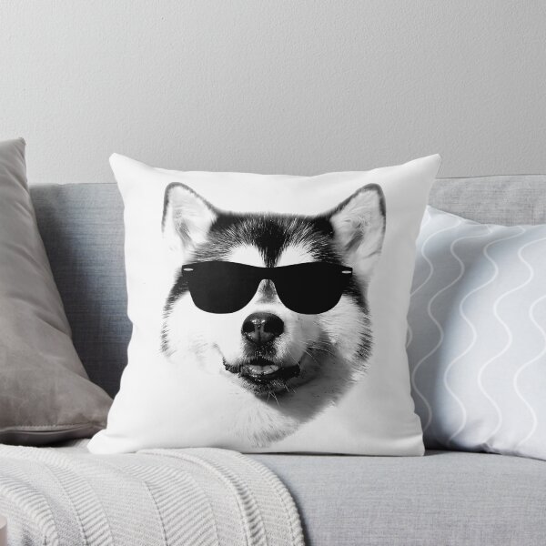 Item preview, Cool Siberian Husky With Sunglasses Essential T-Shirt designed and sold by uza-nHornber.