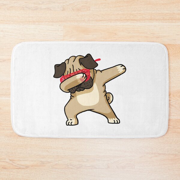 Item preview, Dabbing Pug Funny Shirt Hip Hop Dabbin designed and sold by uza-nHornber.