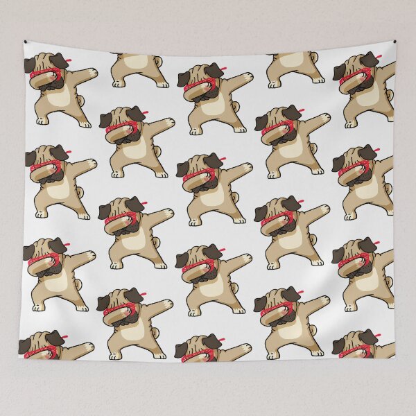 Item preview, Dabbing Pug Funny Shirt Hip Hop Dabbin designed and sold by uza-nHornber.