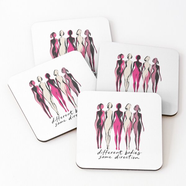 Item preview, Different Bodies, Same Direction – Abstract Feminist Art designed and sold by Samanthi007.