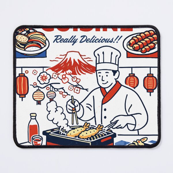 Item preview, Japanese Cuisine Really Delicious Poster designed and sold by Matinez Pink.