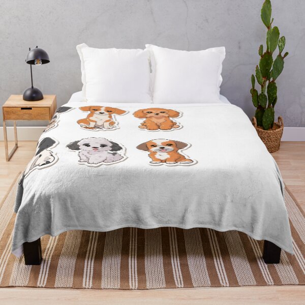 Item preview, Cute Adorable Kawaii Puppy Dogs Cartoon Design designed and sold by NicolasGlowArt.