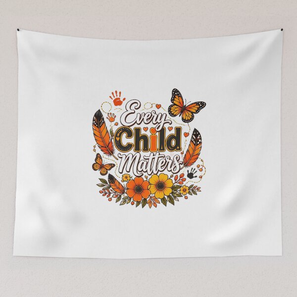 Item preview, Every Child Matters Butterfly Awareness Design designed and sold by SoyLamderma.