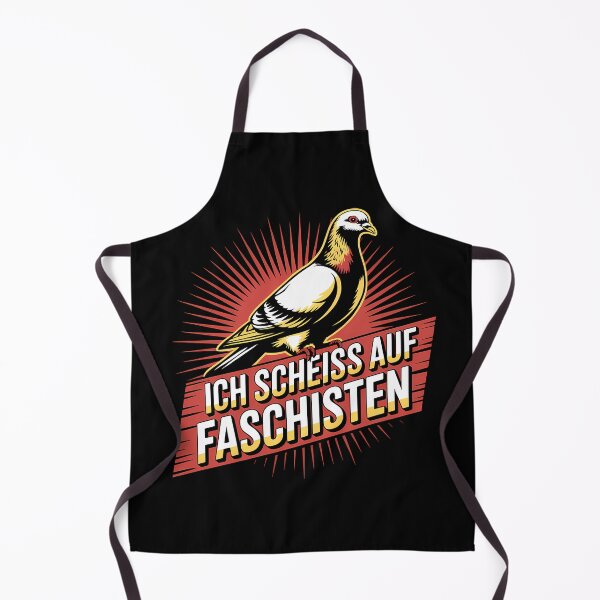 Aperçu de l'œuvre Je sais auf Faschisten - Linke Antifa Taube Sticker créée et vendue par LoFizzy.