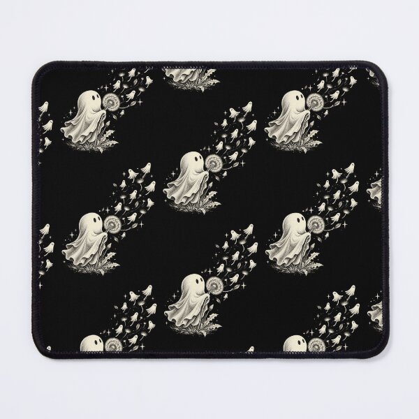 Item preview, Cute Ghost Blowing Dandelion Seeds Spooky Magic Design designed and sold by SEINENGAPPI23.