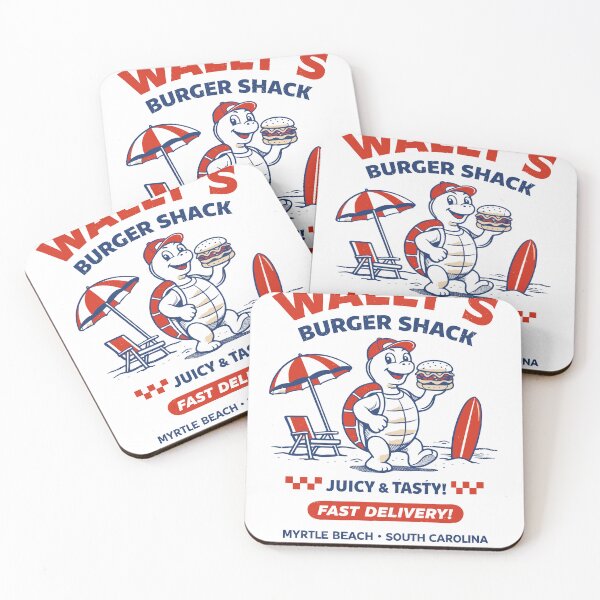 Item preview, Wally's Burger Shack Poster designed and sold by Matinez Pink.