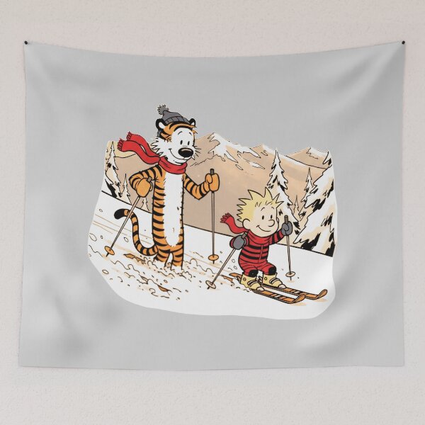 Item preview, Calvin and Hobbes Ski Adventure designed and sold by shaohadran.