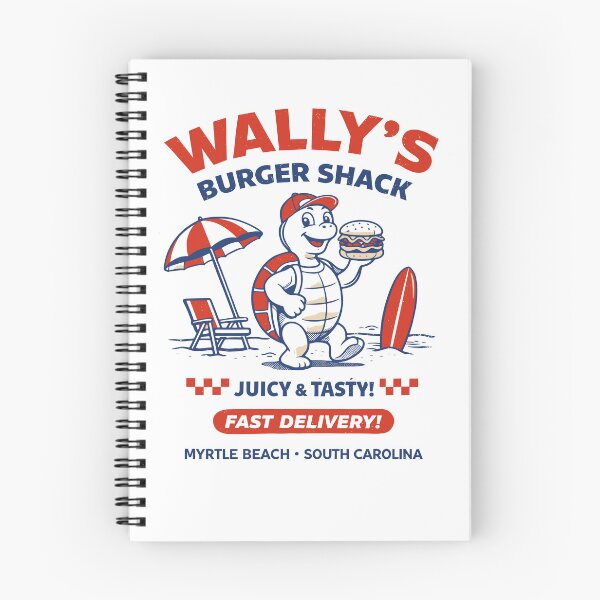 Item preview, Wally's Burger Shack Poster designed and sold by Matinez Pink.