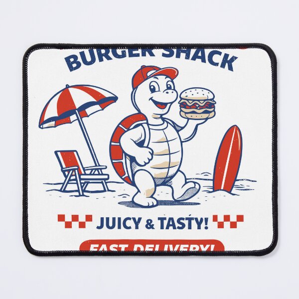 Item preview, Wally's Burger Shack Poster designed and sold by Matinez Pink.