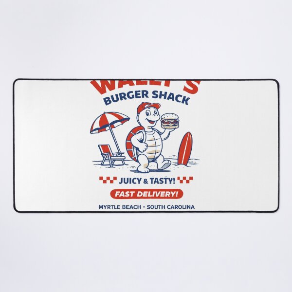 Item preview, Wally's Burger Shack Poster designed and sold by Matinez Pink.