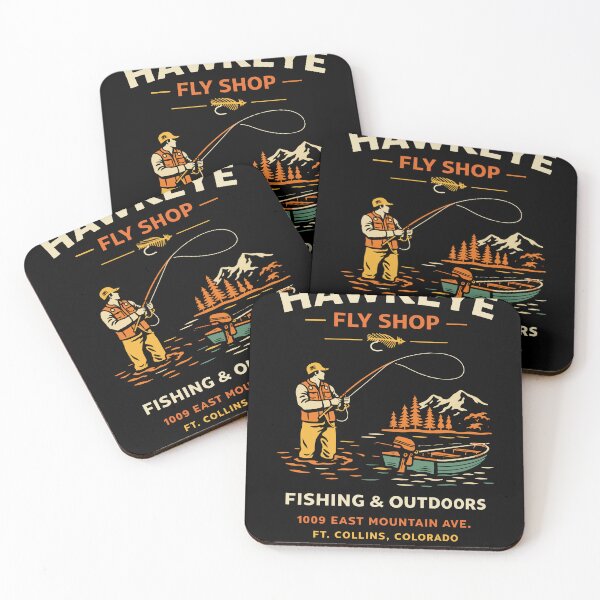 Item preview, Hawkeye Fly Shop Poster designed and sold by Matinez Pink.