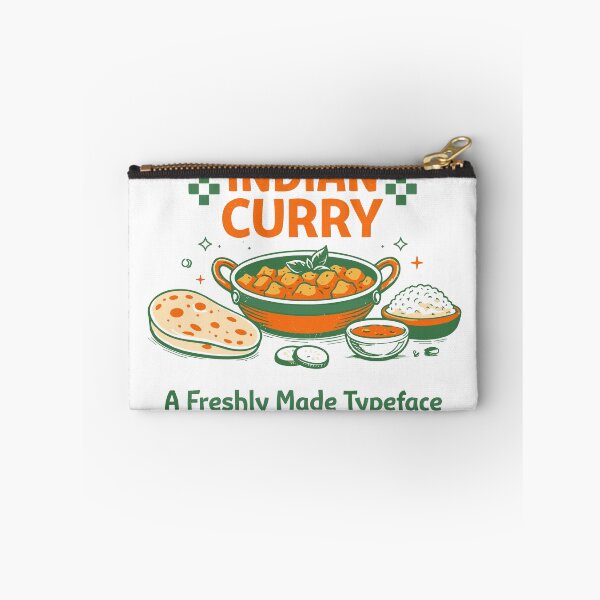Item preview, Indian Curry Typeface Poster designed and sold by Matinez Pink.