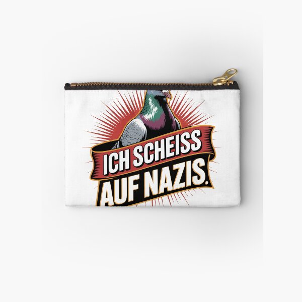 Artikelvorschau, Ich scheiss auf Nazis - Linke Antifa Taube Sticker entworfen und verkauft von LoFizzy.