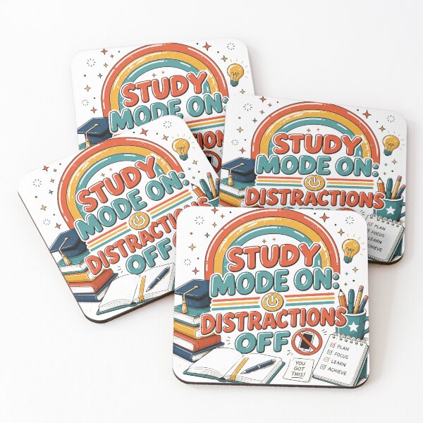 Item preview, Study Mode On Distractions Off Shirt, Student Motivation Tee, Back to School Graphic Shirt, College Study Gift, Exam Prep T-Shirt, Learning Mindset Apparel designed and sold by CKADigital.