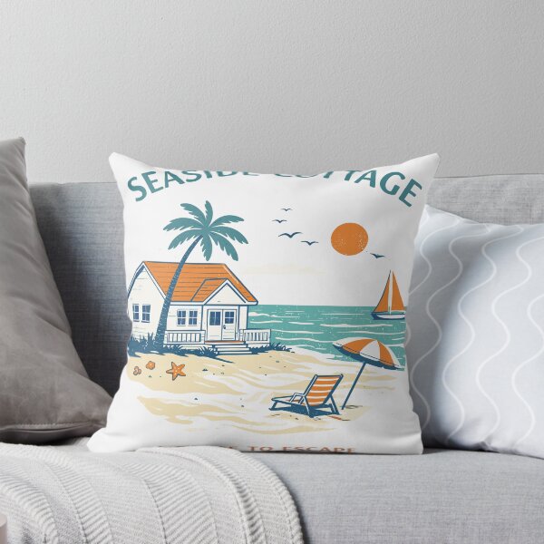 Item preview, Seaside Cottage Escape Poster designed and sold by Matinez Pink.
