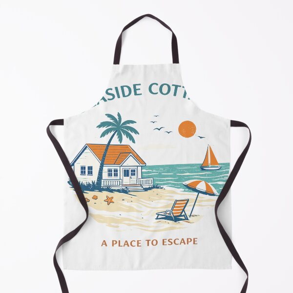 Item preview, Seaside Cottage Escape Poster designed and sold by Matinez Pink.