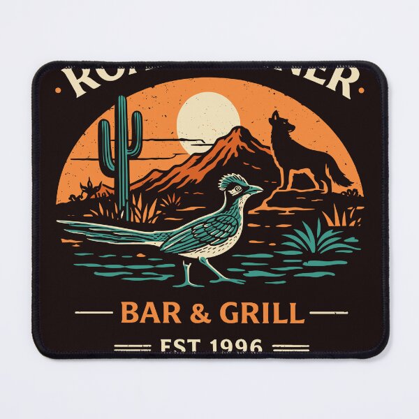 Item preview, Roadrunner Bar & Grill Phoenix Poster designed and sold by Matinez Pink.