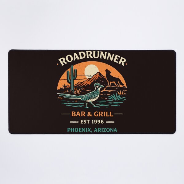 Item preview, Roadrunner Bar & Grill Phoenix Poster designed and sold by Matinez Pink.