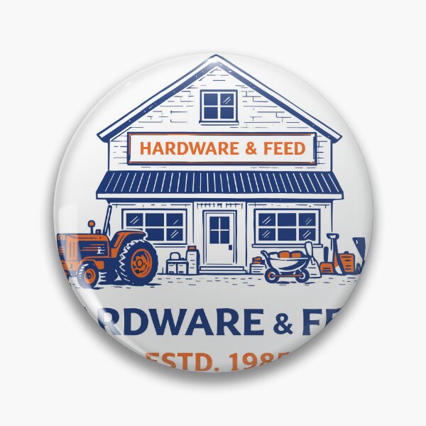 Aperçu de l'œuvre Affiche de Nelson's Hardware & Feed créée et vendue par Matinez Pink.
