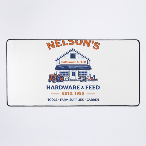 Item preview, Nelson's Hardware & Feed Poster designed and sold by Matinez Pink.