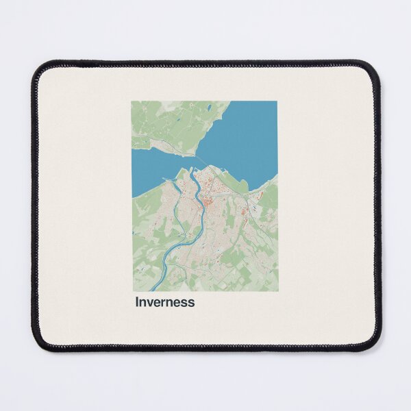 Item preview, Inverness Minimalistic Map Art designed and sold by MapsNerd.