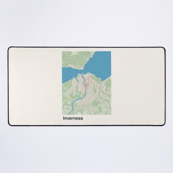 Item preview, Inverness Minimalistic Map Art designed and sold by MapsNerd.