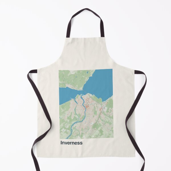 Item preview, Inverness Minimalistic Map Art designed and sold by MapsNerd.