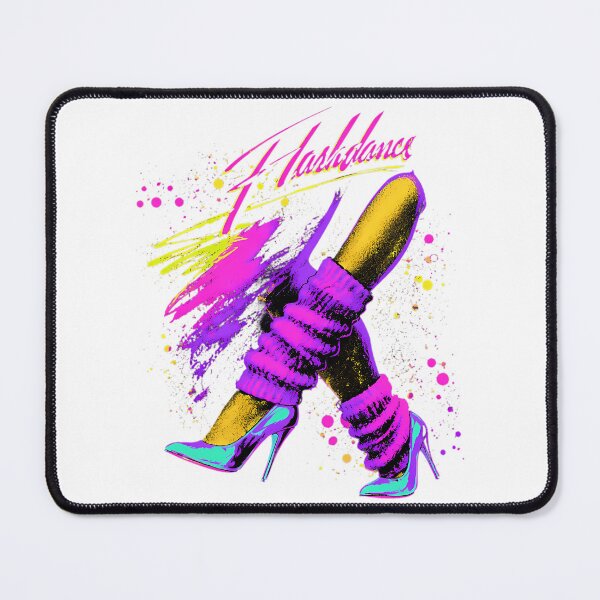 Item preview, Flashdance Neon Dancing Shoes Title Logo 80S Alex Owens designed and sold by mittellerm-an.