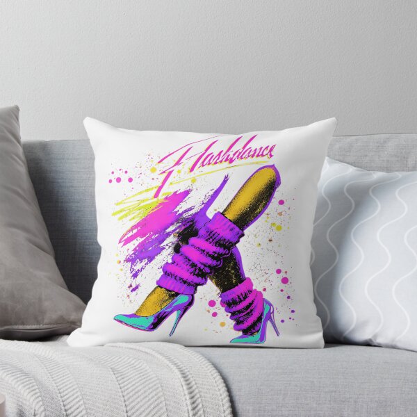 Item preview, Flashdance Neon Dancing Shoes Title Logo 80S Alex Owens designed and sold by mittellerm-an.