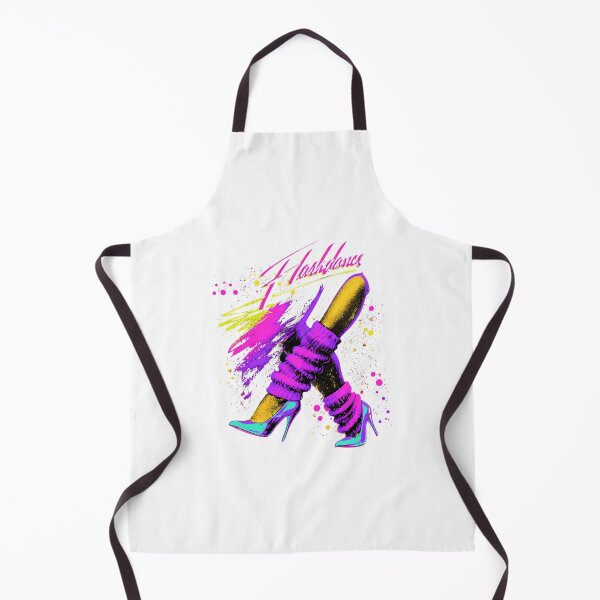 Item preview, Flashdance Neon Dancing Shoes Title Logo 80S Alex Owens designed and sold by mittellerm-an.