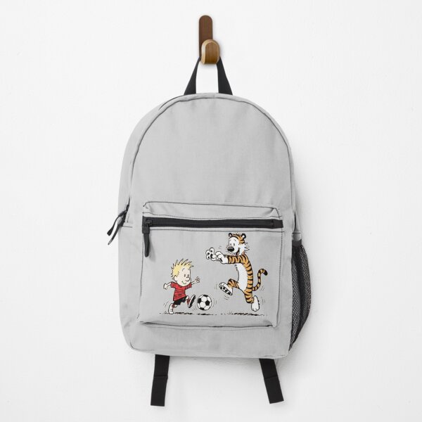 Item preview, Calvin and Hobbes Playing Soccer designed and sold by shaohadran.