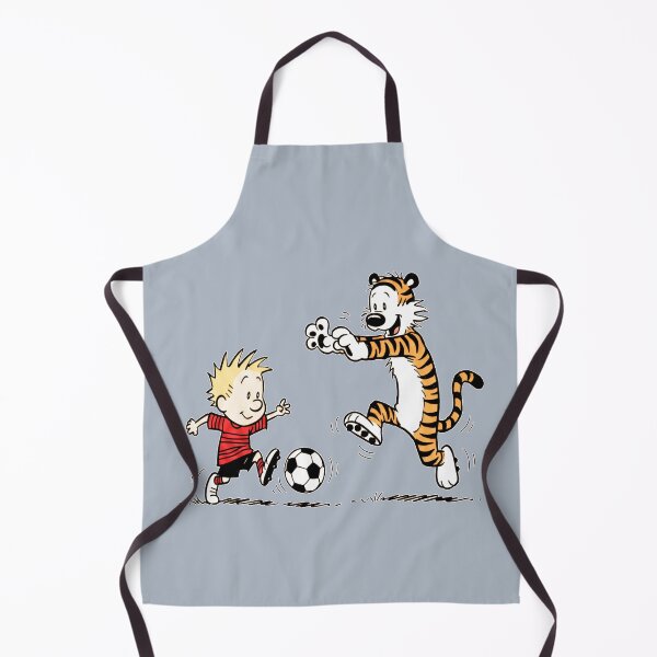 Item preview, Calvin and Hobbes Playing Soccer designed and sold by shaohadran.