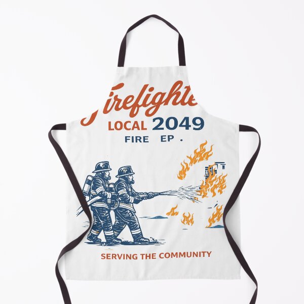 Item preview, Firefighters Local 2049 Poster designed and sold by Matinez Pink.