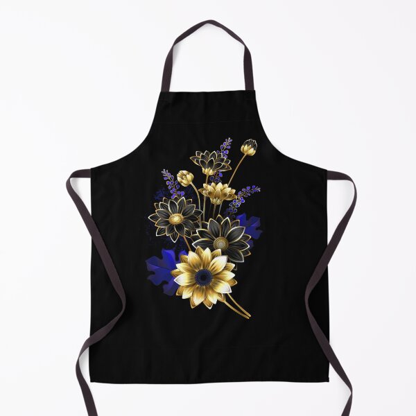Aperçu de l'œuvre Composition symétrique des chrysanthèmes dorés créée et vendue par Blackmoon9.